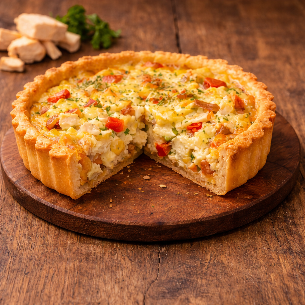 Quiche de frango
