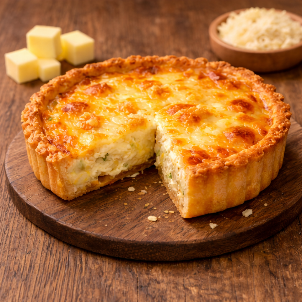 Quiche de queijo
