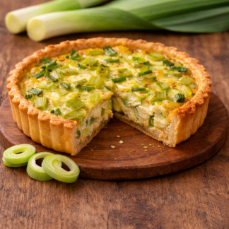 Quiche de Alho-Poró - G