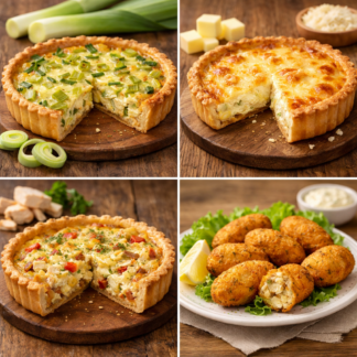 Quiche artesanal sob encomenda